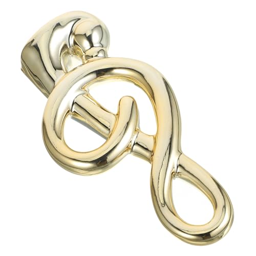 CORHAD Keramik Musiknote Skulptur Deko Goldene Musiknote Ornament für Wohnzimmer Desktop Schreibtisch Tischdekoration Geschenkidee für Haus Büro Feierlichkeiten von CORHAD