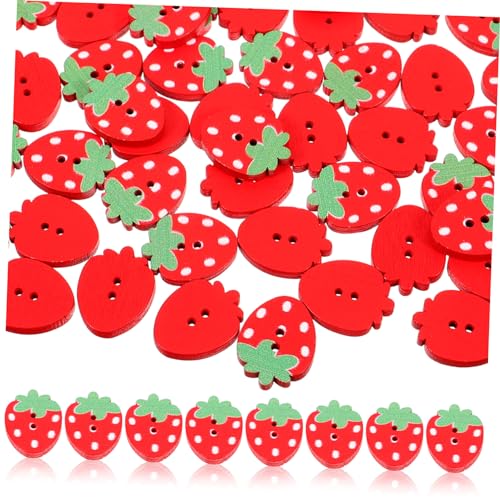 CORHAD 50stücke Erdbeer Holzknöpfe Doppelloch Knöpfe Für Diy Bastelarbeiten Dekorative Holznähknöpfe Fröhlichem Design Geeignet Für Kleidung Scrapbooking Und Mehr CORHAD 50stücke Erdbeer Holzknöpfe Doppelloch Knöpfe Für Diy Bastelarbeiten Dekorative Holznähknöpfe Fröhlichem Design Geeignet Für Kleidung Scrapbooking Und Mehr von CORHAD