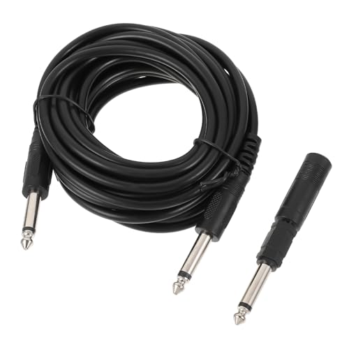 CORHAD Musikinstrumenten Kabel mit Adapter Robustes Flexibles Gitarren und Bass Verbindungskabel Kompatibel mit Gitarre Ukulele Bass und Elektronischen Instrumenten CORHAD Musikinstrumenten Kabel mit Adapter Robustes Flexibles Gitarren und Bass Verbindungskabel Kompatibel mit Gitarre Ukulele Bass und Elektronischen Instrumenten von CORHAD