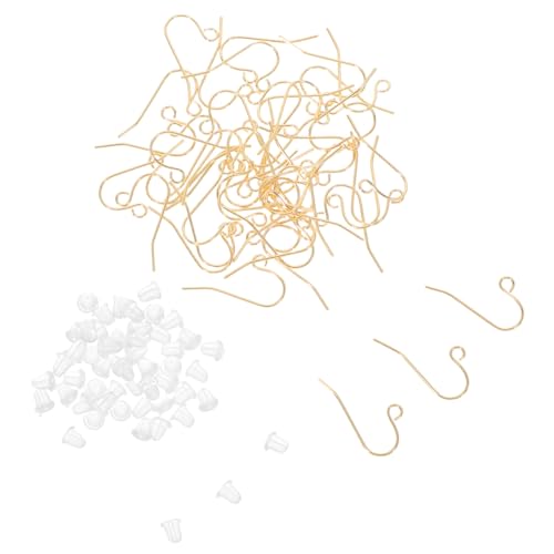 CORHAD Ohrring Bastelset Schmuck DIY Ohrhänger Ohrhänger Set DIY Ohrringhaken Für Ohrringe Haken Goldenes Metall CORHAD Ohrring Bastelset Schmuck DIY Ohrhänger Ohrhänger Set DIY Ohrringhaken Für Ohrringe Haken Goldenes Metall von CORHAD