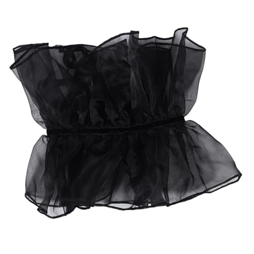 CORHAD Organza Rüschenkragen Abnehmbar Renaissance Kostümkragen Atmungsaktiv Leichter Stehkragen für Damen Vielseitiges Modeaccessoire Ganzjährig Tragbar CORHAD Organza Rüschenkragen Abnehmbar Renaissance Kostümkragen Atmungsaktiv Leichter Stehkragen für Damen Vielseitiges Modeaccessoire Ganzjährig Tragbar von CORHAD