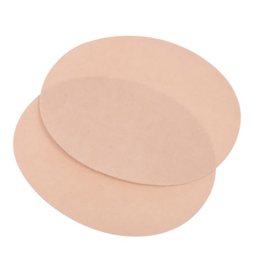 CORHAD Ovaler Bügelflicken zum Aufbügeln Dekorative Ellbogen Knie-patches für Kleidung Geeignet zum Reparieren und Verzieren von Jeans Pullovern Jacken und Taschen Beige von CORHAD