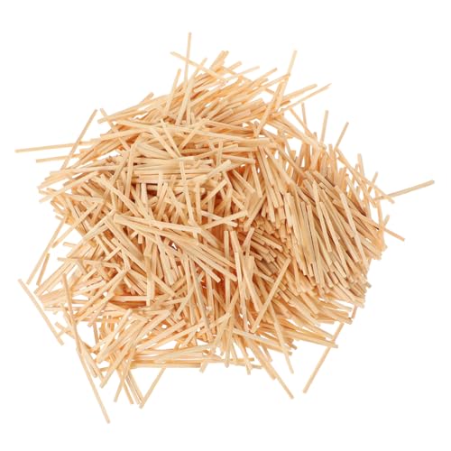 CORHAD Pack Streichholz Bastelstock winzig am Stiel selber machen Eiscreme Eisstange Bastelmaterial für basteln für DIY -Requisiten Spielzeugstöcke aus Holz Linde von CORHAD
