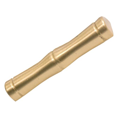 CORHAD Reines Messing Kalligrafie Pinselhalter Bambus design Multifunktionaler Stifthalter und Papiergewicht Langlebig und Kunstvoll für Schreibtisch Geeignet für Kalligrafiepinsel und von CORHAD