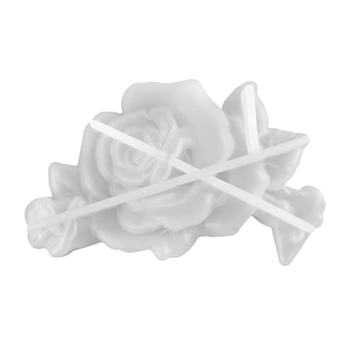 CORHAD Rosen Silikonform Gießform für DIY Ornamentherstellung Wiederverwendbar Antihaftbeschichtung für Romantische Blütenkreationen und Epoxidharz Bastelprojekte von CORHAD