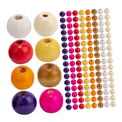 CORHAD Runde Holzperlen Lose Perlen für DIY Schmuckherstellung Robustes Naturmaterial Einfach Auffädelbar Vielseitig für Armbänder Halsketten Bastelarbeiten CORHAD Runde Holzperlen Lose Perlen für DIY Schmuckherstellung Robustes Naturmaterial Einfach Auffädelbar Vielseitig für Armbänder Halsketten Bastelarbeiten von CORHAD