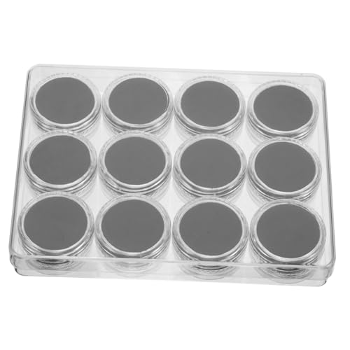 CORHAD Schmuckbox mit klarem Deckel Runde Aufbewahrungsbox für lose Edelsteine Kleine Organizer Plastikbox für Schmuck Perlen Diamanten Wiederverwendbar Leicht und Strapazierfähig CORHAD Schmuckbox mit klarem Deckel Runde Aufbewahrungsbox für lose Edelsteine Kleine Organizer Plastikbox für Schmuck Perlen Diamanten Wiederverwendbar Leicht und Strapazierfähig von CORHAD