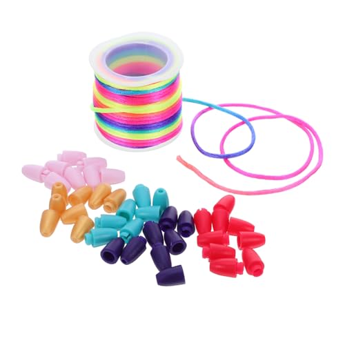 CORHAD Sicherer Kunststoff Sicherheitsverschluss mit Weichem Nylonband für Armband Halskette Schlüsselanhänger DIY Schmuckherstellung Langlebig Angenehm Flexibel von CORHAD