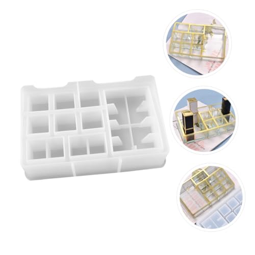 CORHAD Silikonform DIY Lippenstift Box Flexibel Geruchsneutral Sicher für Epoxidharz Schmuckherstellung Langlebig und Leicht zu Reinigen Kreative Aufbewahrung für Kosmetik und Basteln CORHAD Silikonform DIY Lippenstift Box Flexibel Geruchsneutral Sicher für Epoxidharz Schmuckherstellung Langlebig und Leicht zu Reinigen Kreative Aufbewahrung für Kosmetik und Basteln von CORHAD