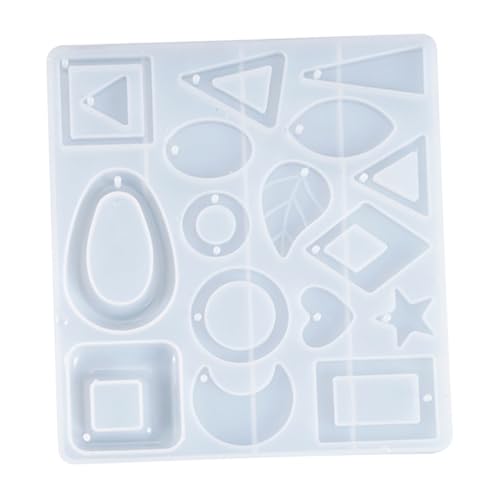 CORHAD Silikonform für Ohrringanhänger DIY Epoxidharz Gießform mit Glatter Oberfläche für Schmuckherstellung Anfänger und Profi Geeignet Kreative Bastelhilfe von CORHAD