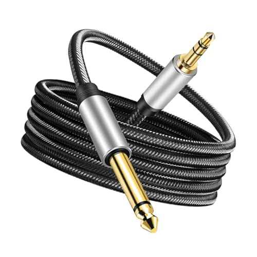 CORHAD Stereo Audio Kabel Trs zu Mono Gitarrenkabel Vergoldete Stecker Flexibel Langlebig für Bass Keyboard CORHAD Stereo Audio Kabel Trs zu Mono Gitarrenkabel Vergoldete Stecker Flexibel Langlebig für Bass Keyboard von CORHAD