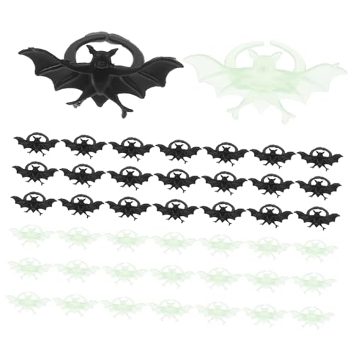 CORHAD Teiliges Halloween Fledermaus Leucht Ring aus Kunststoff Fluoreszierende Tragbare Deko Ringe für Halloween Party Indoor und Outdoor Geruchlos Realistische Details CORHAD Teiliges Halloween Fledermaus Leucht Ring aus Kunststoff Fluoreszierende Tragbare Deko Ringe für Halloween Party Indoor und Outdoor Geruchlos Realistische Details von CORHAD