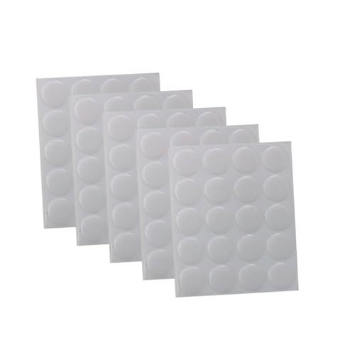 CORHAD Time Patch Sticker Resin 25mm Kreis Resin Edelstein 5 Blätter/100 Stück Dekorative Sticker Zum Basteln von CORHAD