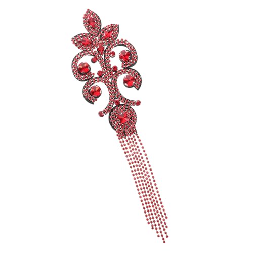 CORHAD Vintage Quasten Epauletten mit Strasssteinen Handgefertigte Schulterstücke für Hochzeiten Abendpartys und Besondere Anlässe Elegantes Design Einzigartiger Schulterdekor von CORHAD