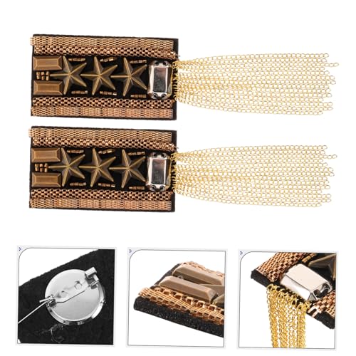 CORHAD Vintage Quasten Schulterepauletten Damen Schmuck Strass Besetzt Modische Epaulets Für Hochzeit Bankett Party CORHAD Vintage Quasten Schulterepauletten Damen Schmuck Strass Besetzt Modische Epaulets Für Hochzeit Bankett Party von CORHAD