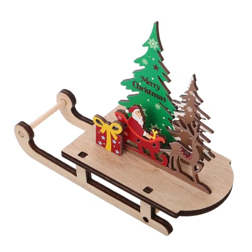CORHAD Frohe Weihnachten Skifahren Schlitten Skulptur Holz Elch Weihnachten Schlitten Ornament Weihnachten Baum Hängen Schlitten Urlaub Desktop Decor CORHAD Frohe Weihnachten Skifahren Schlitten Skulptur Holz Elch Weihnachten Schlitten Ornament Weihnachten Baum Hängen Schlitten Urlaub Desktop Decor von CORHAD