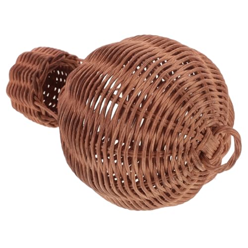 CORHAD Wicker Hot Air Balloon Wanddekoration Handgefertigtes Rattan Hängedekor für Kinderzimmer Stilvolle Fotodekoration Einfach Aufzuhängen Kindgerechtes Design für Babyfotografie CORHAD Wicker Hot Air Balloon Wanddekoration Handgefertigtes Rattan Hängedekor für Kinderzimmer Stilvolle Fotodekoration Einfach Aufzuhängen Kindgerechtes Design für Babyfotografie von CORHAD