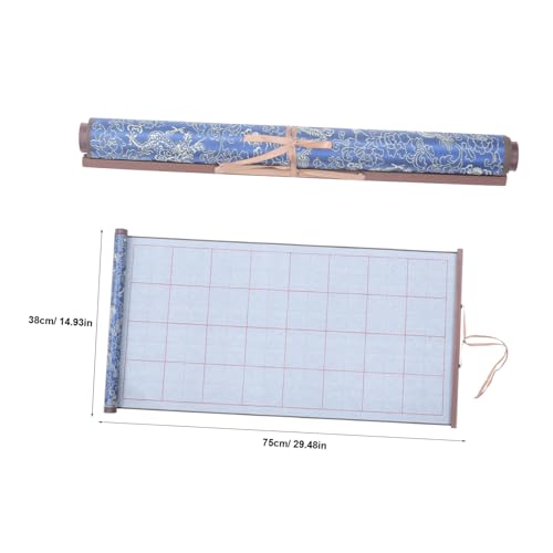 CORHAD Wiederverwendbare Kalligraphie Übungsrolle Wasser schreibtuch mit Mi zi Muster Dickes Wasserfestes Schreibtuch für Anfänger Langlebiges Chinesisches Schreibmatte für Pinselkunst CORHAD Wiederverwendbare Kalligraphie Übungsrolle Wasser schreibtuch mit Mi zi Muster Dickes Wasserfestes Schreibtuch für Anfänger Langlebiges Chinesisches Schreibmatte für Pinselkunst von CORHAD
