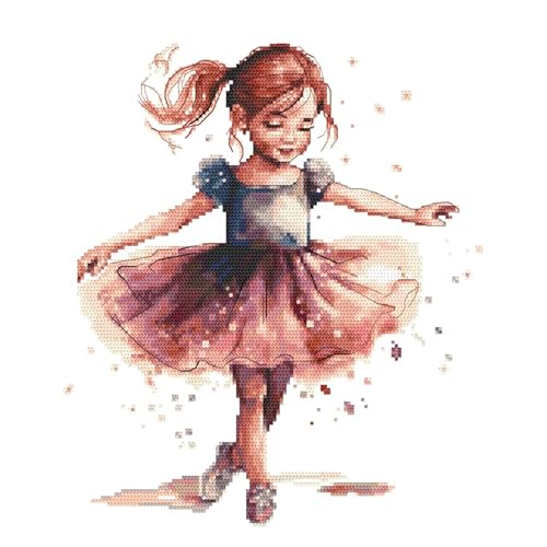 Coricamo Kreuzstich - Stickpackung - Kleine Ballerina II von Coricamo