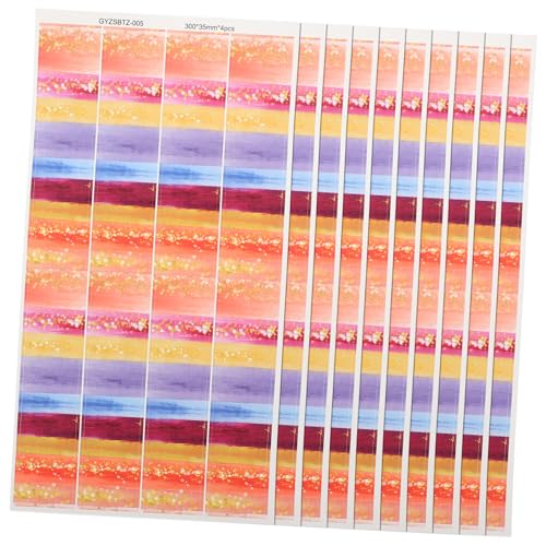 COSMEVIVI 10 Blatt Wasserfeste Selbstklebende Tafelrand-sticker Zuschneidbar Vielseitig für Klassenzimmer Büro Fenster und Pinnwanddekoration Praktische Border-aufkleber für Glatte COSMEVIVI 10 Blatt Wasserfeste Selbstklebende Tafelrand-sticker Zuschneidbar Vielseitig für Klassenzimmer Büro Fenster und Pinnwanddekoration Praktische Border-aufkleber für Glatte von COSMEVIVI