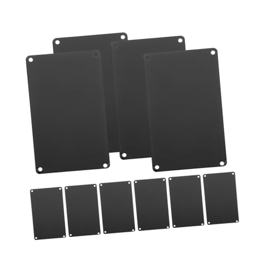 COSMEVIVI 10 Stück Teiliges Aluminium Namensschilder Blanko Langlebige Gravierbare Metallschilder mit Löchern Vielseitige DIY Tür und Wandschilder für Büro und Zuhause COSMEVIVI 10 Stück Teiliges Aluminium Namensschilder Blanko Langlebige Gravierbare Metallschilder mit Löchern Vielseitige DIY Tür und Wandschilder für Büro und Zuhause von COSMEVIVI