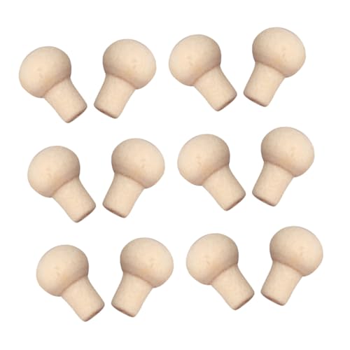 COSMEVIVI 12stücke Mini Möbelgriffe Für Puppenhaus Holzknöpfe Für Türen Einfache Installation Dekorative Miniaturmöbel Zubehörteile von COSMEVIVI