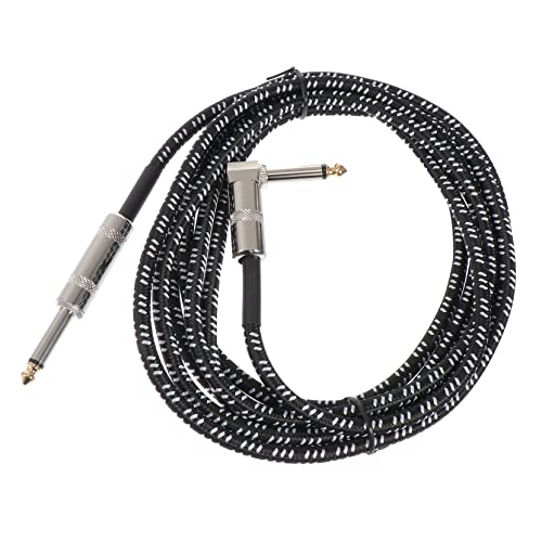 COSMEVIVI 1Stück Professionelles Gitarren Instrumentenkabel Strapazierfähig und Langlebig mit Hoher Signalübertragung und Geräuschreduzierung für Gitarren COSMEVIVI 1Stück Professionelles Gitarren Instrumentenkabel Strapazierfähig und Langlebig mit Hoher Signalübertragung und Geräuschreduzierung für Gitarren von COSMEVIVI