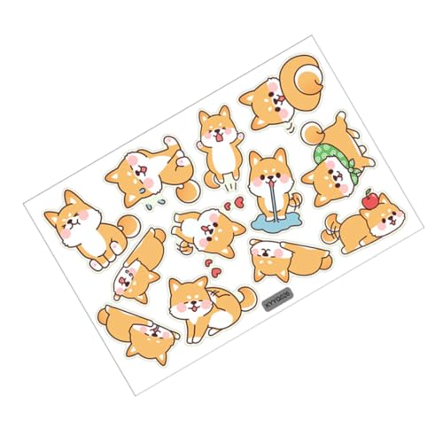 COSMEVIVI 1blatt Glow in The Dark Katzenaufkleber Lustige Selbstklebende Cartoon-Sticker Für Koffer Skateboard Laptop Mehr Mit Leuchtenden Kätzchen-dekoren von COSMEVIVI
