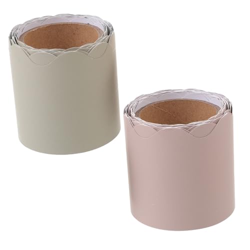 COSMEVIVI 2 Rollen Bunte Wellenförmige Bulletin Board Border Papier Je Klassenzimmer Dekoration Schwarze Tafel Umrandung Ersatzbordüre für Fenster Wand Büro COSMEVIVI 2 Rollen Bunte Wellenförmige Bulletin Board Border Papier Je Klassenzimmer Dekoration Schwarze Tafel Umrandung Ersatzbordüre für Fenster Wand Büro von COSMEVIVI