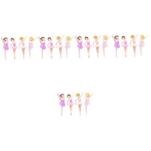 COSMEVIVI 20 Stück Ballerina Mädchen Ornamente, Geburtstagskuchen, Ballerina Cupcake Geburtstagskuchen Ornament, Ballett Stil, Ballett Tanz Skulptur, Ballett Ballerina Dekoration, COSMEVIVI 20 Stück Ballerina Mädchen Ornamente, Geburtstagskuchen, Ballerina Cupcake Geburtstagskuchen Ornament, Ballett Stil, Ballett Tanz Skulptur, Ballett Ballerina Dekoration, von COSMEVIVI