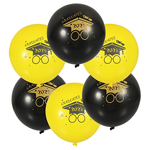 COSMEVIVI 30 Stück 2023 2023 Abschluss Luftballons Luftballons Zum Feiern Von Ballons Für Abschlussfeier Abschlussfeier Abschlussdekoration Abschlussfeier Partyzubehör von COSMEVIVI