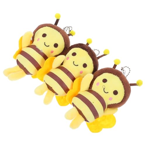 COSMEVIVI Bienenspielzeug Plüschbiene Stofftier Bienenstofftier Schlüsselanhänger Für Puppen COSMEVIVI Bienenspielzeug Plüschbiene Stofftier Bienenstofftier Schlüsselanhänger Für Puppen von COSMEVIVI