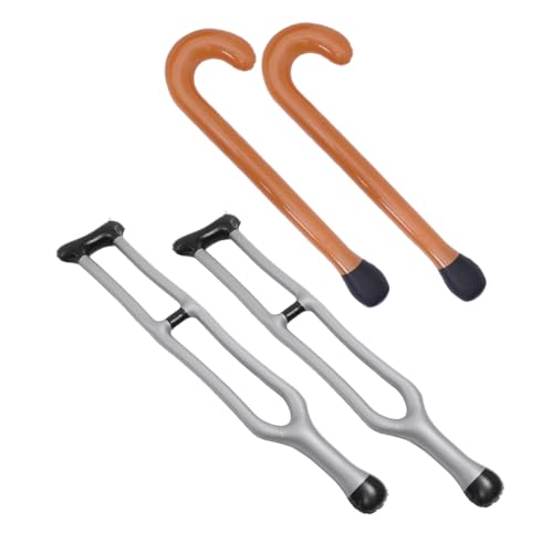 COSMEVIVI Party Aufblasbare Krücke Spielzeug Bühne Requisiten Cosplay Aufblasbare Spazierstock Set von COSMEVIVI