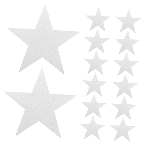 COSMEVIVI 48 Stück Teiliges Glitter Papier Stern Dekorationsset Stabile Fünfzackige Sternauschnitte aus Robustem Papier für Klassenraumwände Pinnwände und Partys Einfach zu Verwenden für COSMEVIVI 48 Stück Teiliges Glitter Papier Stern Dekorationsset Stabile Fünfzackige Sternauschnitte aus Robustem Papier für Klassenraumwände Pinnwände und Partys Einfach zu Verwenden für von COSMEVIVI