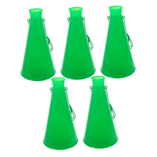 COSMEVIVI 5 Stück Jubelhorn Spielzubehör Für Fans, Megaphone Für Partyspiele, Jubelspielzeug, Mini Megaphone, Partyhörner, Party Jubelspielzeug, Trompetenspielzeug, Tragbares Kunststoff COSMEVIVI 5 Stück Jubelhorn Spielzubehör Für Fans, Megaphone Für Partyspiele, Jubelspielzeug, Mini Megaphone, Partyhörner, Party Jubelspielzeug, Trompetenspielzeug, Tragbares Kunststoff von COSMEVIVI