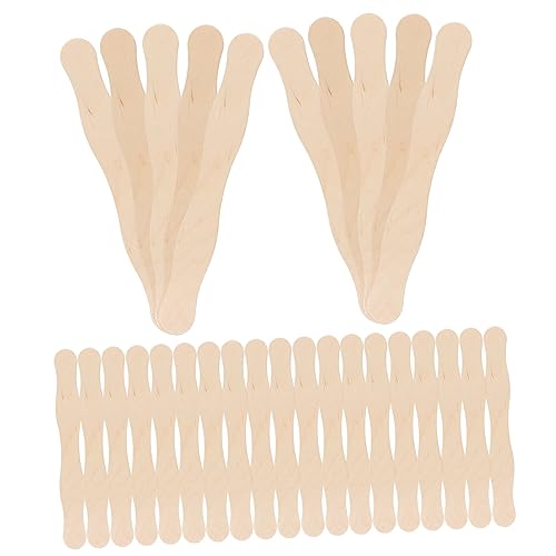 COSMEVIVI 50 Stück Diy Popsicle Sticks Lebensmittelechtem Holz Bastelmaterialien für Kreative Projekte für Eis Fächer und Mehr COSMEVIVI 50 Stück Diy Popsicle Sticks Lebensmittelechtem Holz Bastelmaterialien für Kreative Projekte für Eis Fächer und Mehr von COSMEVIVI