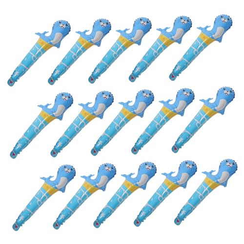 COSMEVIVI 50 Stück Hält Einen Ballon, Partygeschenke Für Sportveranstaltungen, Cartoon Jubelstäbe, Aufblasbare Stadion Krachmacher, Geräuschmacher, Lustige Jubelstäbe, Partyleiter Stab, von COSMEVIVI
