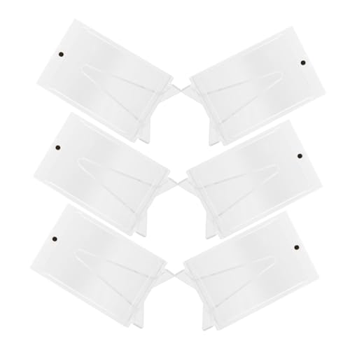 COSMEVIVI 6 Sets Acryl-kartenhalter Mit Staffelei-ständer, Transparente Kartenhüllen, Schutzfolien, Organizer Für Basketball-, Baseball- Und Sportspiel-displays COSMEVIVI 6 Sets Acryl-kartenhalter Mit Staffelei-ständer, Transparente Kartenhüllen, Schutzfolien, Organizer Für Basketball-, Baseball- Und Sportspiel-displays von COSMEVIVI