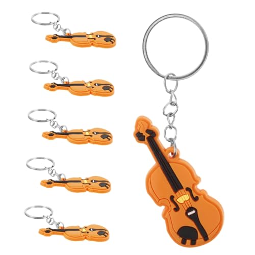 COSMEVIVI 6 Stück Violinenzubehör, Musikinstrument, Schlüsselanhänger, Tasche, Hängedekoration, Violine, Hängeornament, Hängender Musikinstrument Schlüsselanhänger, Neuheit, COSMEVIVI 6 Stück Violinenzubehör, Musikinstrument, Schlüsselanhänger, Tasche, Hängedekoration, Violine, Hängeornament, Hängender Musikinstrument Schlüsselanhänger, Neuheit, von COSMEVIVI