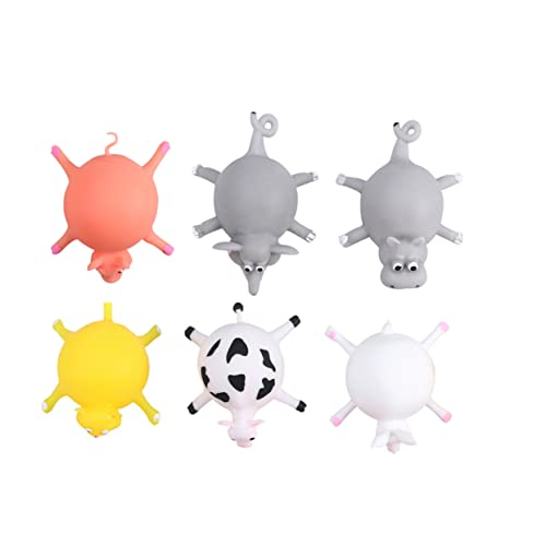COSMEVIVI 6st Aufblasbares Ballspielzeug Luftballons Für , Aufblasbare Tierballons Cartoon-tierballons Quetschen Tierisches Quetschspielzeug Weiches Gummi COSMEVIVI 6st Aufblasbares Ballspielzeug Luftballons Für , Aufblasbare Tierballons Cartoon-tierballons Quetschen Tierisches Quetschspielzeug Weiches Gummi von COSMEVIVI