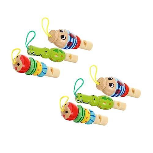 COSMEVIVI 6stücke Mädchen Holzpfeifen Spielzeug Niedliche Tierformen Zufällige Designs Für Geburtstagsgeschenke Und Lernspielzeug Und Langlebig COSMEVIVI 6stücke Mädchen Holzpfeifen Spielzeug Niedliche Tierformen Zufällige Designs Für Geburtstagsgeschenke Und Lernspielzeug Und Langlebig von COSMEVIVI