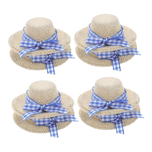COSMEVIVI 8 Stück Teiliges Mini Strohhut mit Schleife Handgewebte Puppenhüte für Puppen Dekorative Mini Haus Deko Bastelzubehör für Vielseitig Einsetzbar als Fotorequisite und COSMEVIVI 8 Stück Teiliges Mini Strohhut mit Schleife Handgewebte Puppenhüte für Puppen Dekorative Mini Haus Deko Bastelzubehör für Vielseitig Einsetzbar als Fotorequisite und von COSMEVIVI