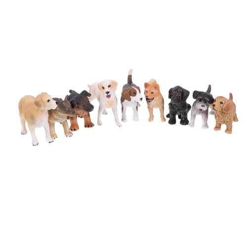 COSMEVIVI 9 Stück Welpenmodell Miniaturlandschaft Hundemodell Mini Hundestatue Spielzeug Miniaturhunde Mini Tierspielzeug Hundefiguren Tiermodell Hund Tischdekoration Mini COSMEVIVI 9 Stück Welpenmodell Miniaturlandschaft Hundemodell Mini Hundestatue Spielzeug Miniaturhunde Mini Tierspielzeug Hundefiguren Tiermodell Hund Tischdekoration Mini von COSMEVIVI