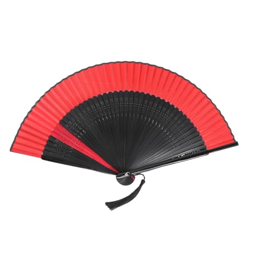 COSMEVIVI Antiquitäten Faltfächer Tanzfächer Handfächer aus Langlebigem Material mit S Förmiger Hohler Abdeckung Traditionell Gestaltet Dekorativ für Freunde Familie Geeignet von COSMEVIVI