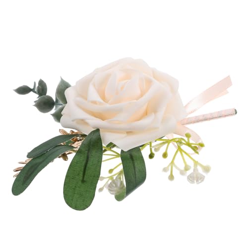 COSMEVIVI Corsage Bräutigam Boutonniere Hochzeit Künstliche Dekoration Boutonniere Bräutigam Anzug Dekoration Hochzeit Party Blumendekoration Braut Boutonniere Kleidungszubehör COSMEVIVI Corsage Bräutigam Boutonniere Hochzeit Künstliche Dekoration Boutonniere Bräutigam Anzug Dekoration Hochzeit Party Blumendekoration Braut Boutonniere Kleidungszubehör von COSMEVIVI