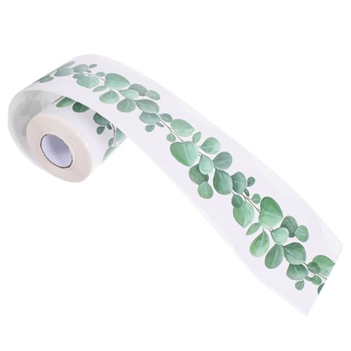 COSMEVIVI Dekorativer Border Sticker mit Blättermuster Ersetzbares Rahmenpapier für Pinnwand und Tafel für Klassenzimmerdekoration COSMEVIVI Dekorativer Border Sticker mit Blättermuster Ersetzbares Rahmenpapier für Pinnwand und Tafel für Klassenzimmerdekoration von COSMEVIVI