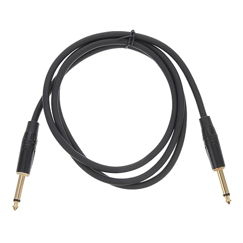 COSMEVIVI Elektrisches Gitarrenkabel Hochwertiges Audio Kabel für Lautsprecher Instrumente Langlebig für Live Auftritte Studioaufnahmen COSMEVIVI Elektrisches Gitarrenkabel Hochwertiges Audio Kabel für Lautsprecher Instrumente Langlebig für Live Auftritte Studioaufnahmen von COSMEVIVI