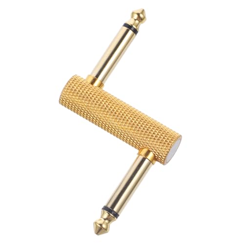 COSMEVIVI Gitarrenpedal Patch Adapter Förmiger Anschlussstecker für Effektpedalboard Leicht Tragbar für Musiker und Gitarre Robuste Bauweise Tangle Nutzung COSMEVIVI Gitarrenpedal Patch Adapter Förmiger Anschlussstecker für Effektpedalboard Leicht Tragbar für Musiker und Gitarre Robuste Bauweise Tangle Nutzung von COSMEVIVI