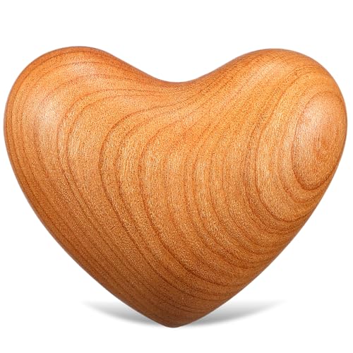 COSMEVIVI Handgefertigtes Holzherz zum Stressabbau Dekoratives Drehbares Holz Dekoherz aus Walnuss und Kirschholz für Freunde Familie und Liebende Vielseitiges Entspannungsaccessoire COSMEVIVI Handgefertigtes Holzherz zum Stressabbau Dekoratives Drehbares Holz Dekoherz aus Walnuss und Kirschholz für Freunde Familie und Liebende Vielseitiges Entspannungsaccessoire von COSMEVIVI