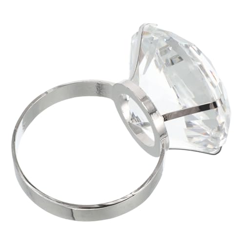 COSMEVIVI Verlobungsrequisiten Simuliertes Hochzeitsfoto Großer Diamant Simuliertes Hochzeitszubehör von COSMEVIVI